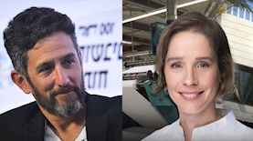 אלונה בר און ואורי משגב, צילום: יחצ ופלאש90